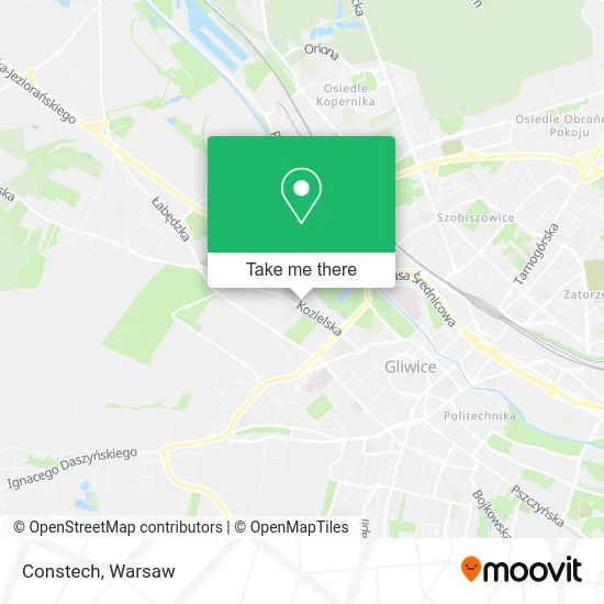 Constech map