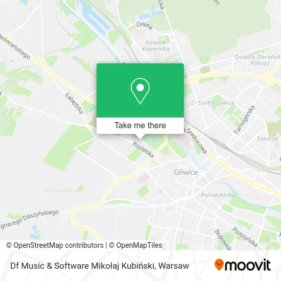 Df Music & Software Mikołaj Kubiński map