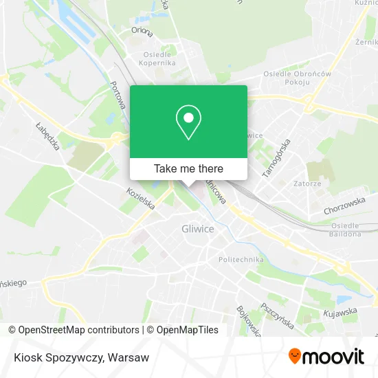 Карта Kiosk Spozywczy