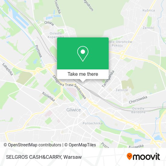 SELGROS CASH&CARRY map