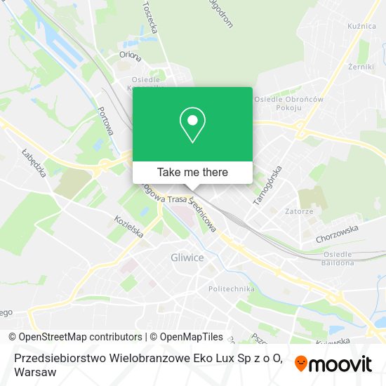 Przedsiebiorstwo Wielobranzowe Eko Lux Sp z o O map