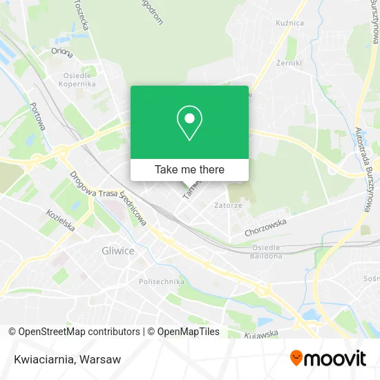Карта Kwiaciarnia