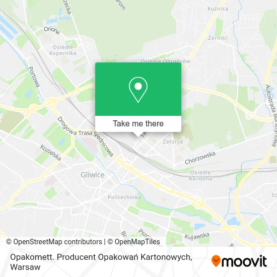 Карта Opakomett. Producent Opakowań Kartonowych