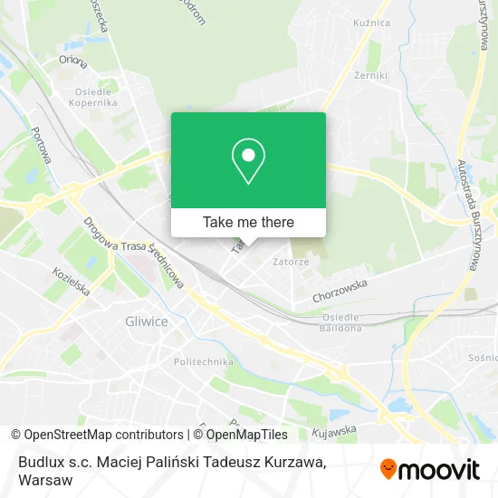 Карта Budlux s.c. Maciej Paliński Tadeusz Kurzawa