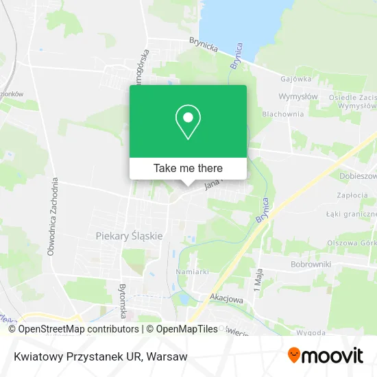 Карта Kwiatowy Przystanek UR