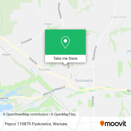 Карта Pepco 110879 Pyskowice