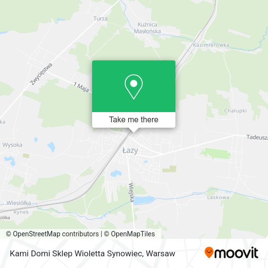 Kami Domi Sklep Wioletta Synowiec map