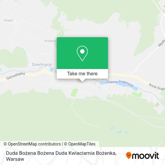 Duda Bożena Bożena Duda Kwiaciarnia Bożenka map