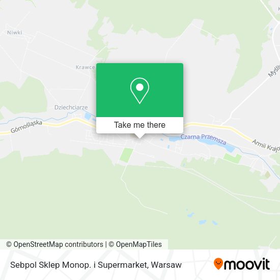 Sebpol Sklep Monop. i Supermarket map