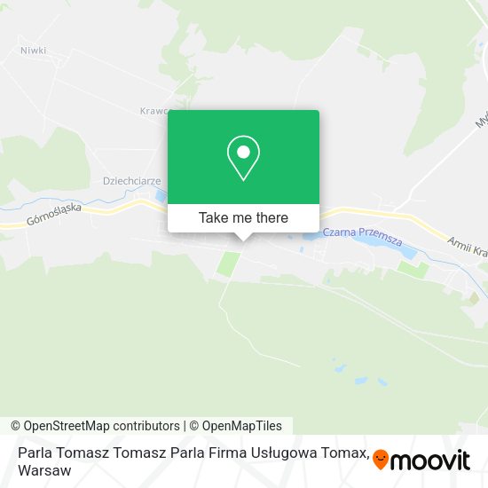 Parla Tomasz Tomasz Parla Firma Usługowa Tomax map