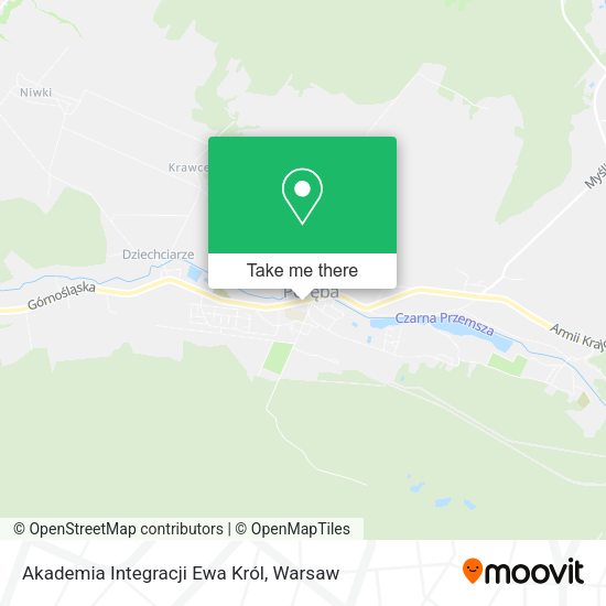 Akademia Integracji Ewa Król map