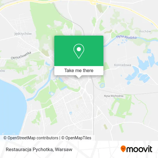Карта Restauracja Pychotka