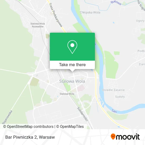 Карта Bar Piwniczka 2