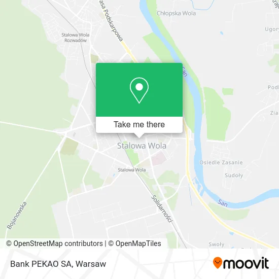 Карта Bank PEKAO SA