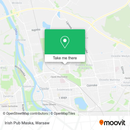 Irish Pub Maska map