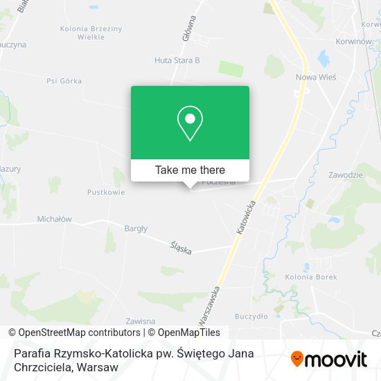 Parafia Rzymsko-Katolicka pw. Świętego Jana Chrzciciela map