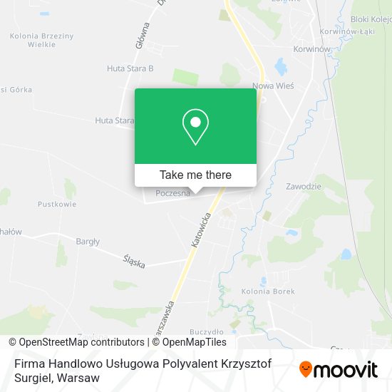 Firma Handlowo Usługowa Polyvalent Krzysztof Surgiel map