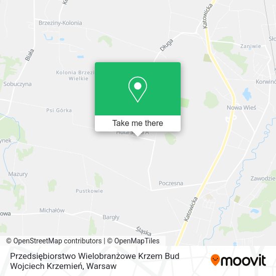 Przedsiębiorstwo Wielobranżowe Krzem Bud Wojciech Krzemień map