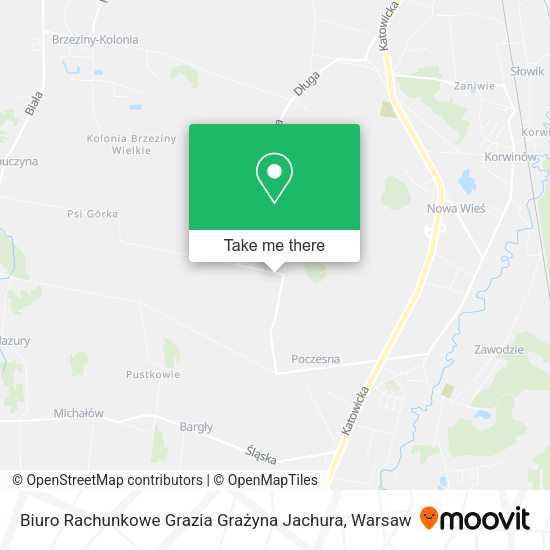 Biuro Rachunkowe Grazia Grażyna Jachura map