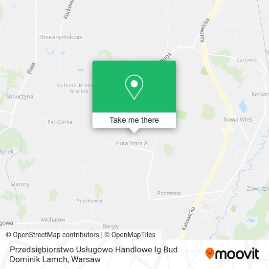 Przedsiębiorstwo Usługowo Handlowe Ig Bud Dominik Lamch map