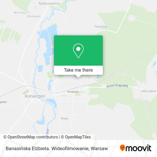 Banasińska Elżbieta. Wideofilmowanie map