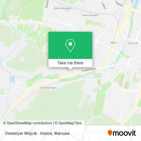 Карта Detektyw Wójcik - Kielce
