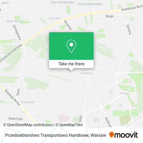 Przedsiebiorstwo Transportowo Handlowe map