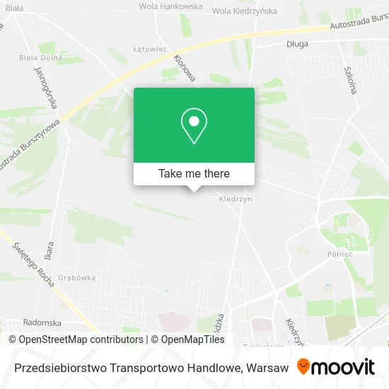 Карта Przedsiebiorstwo Transportowo Handlowe