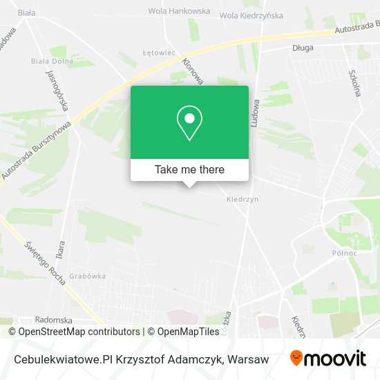 Cebulekwiatowe.Pl Krzysztof Adamczyk map