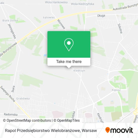 Rapol Przedsiębiorstwo Wielobranżowe map