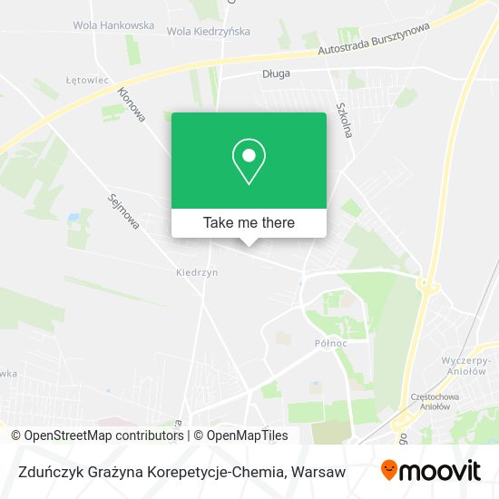 Zduńczyk Grażyna Korepetycje-Chemia map