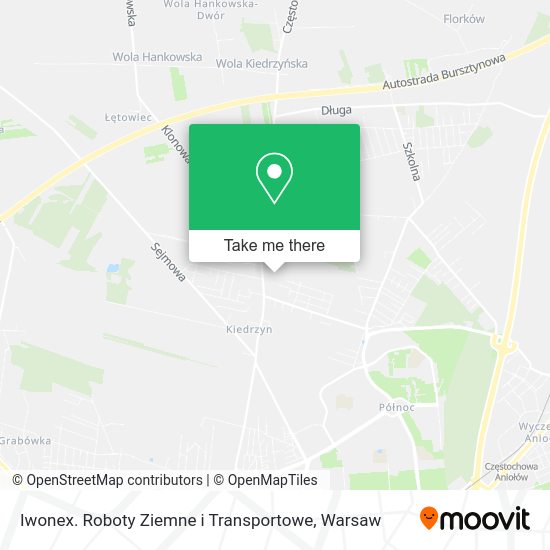 Iwonex. Roboty Ziemne i Transportowe map