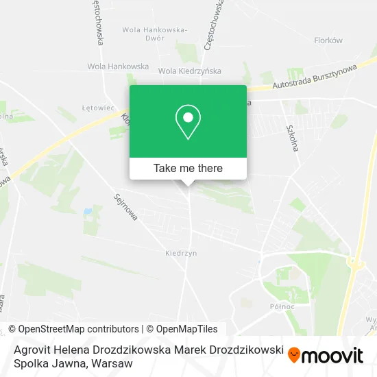 Agrovit Helena Drozdzikowska Marek Drozdzikowski Spolka Jawna map