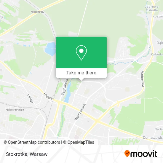 Карта Stokrotka