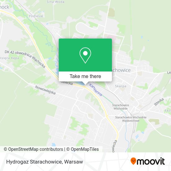 Hydrogaz Starachowice map