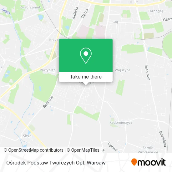 Карта Ośrodek Podstaw Twórczych Opt