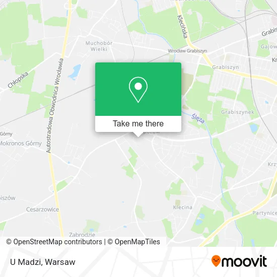 U Madzi map