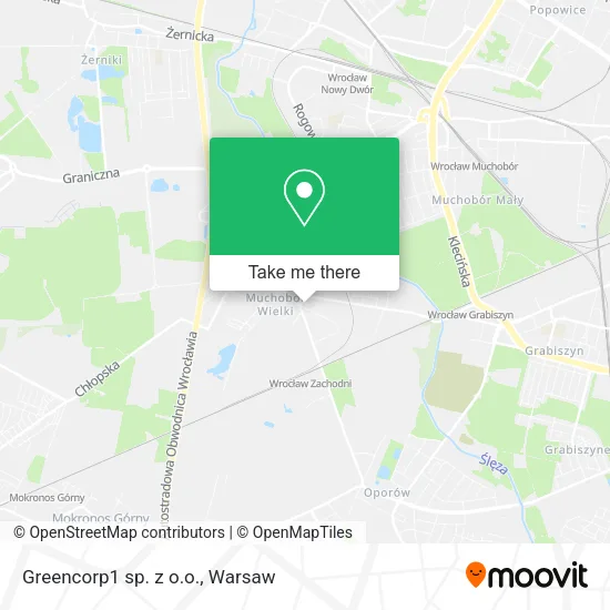 Greencorp1 sp. z o.o. map