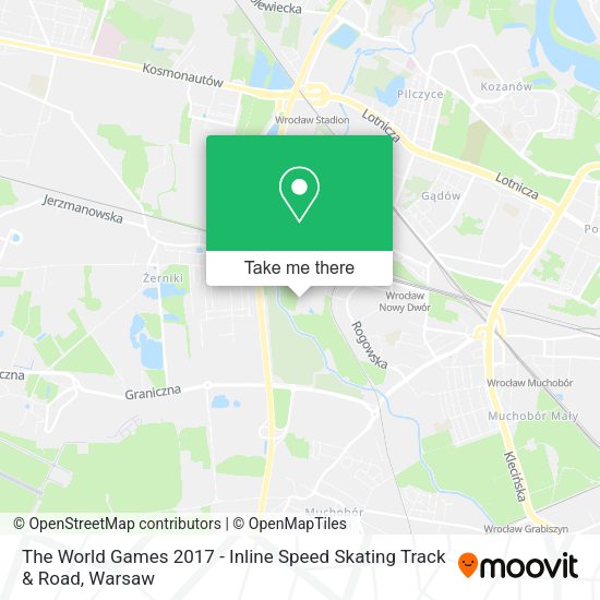 The World Games 2017 - Inline Speed Skating Track & Road map