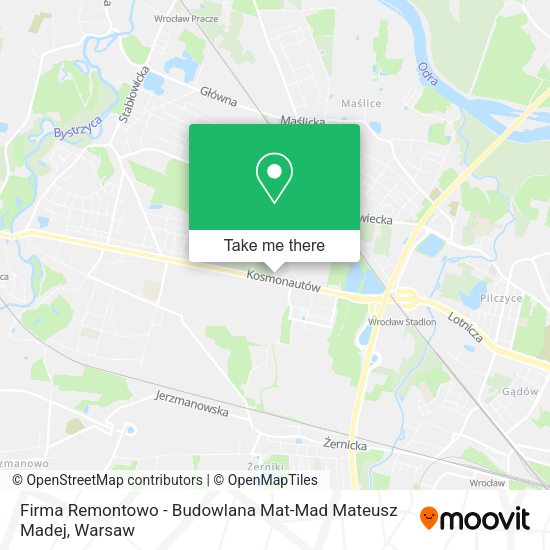 Firma Remontowo - Budowlana Mat-Mad Mateusz Madej map