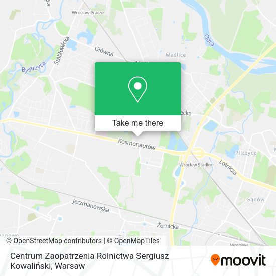 Centrum Zaopatrzenia Rolnictwa Sergiusz Kowaliński map