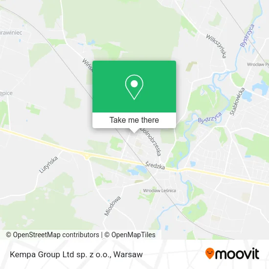 Карта Kempa Group Ltd sp. z o.o.