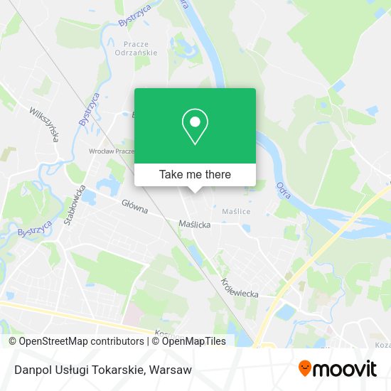 Danpol Usługi Tokarskie map