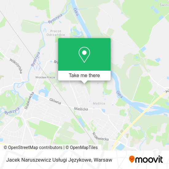 Jacek Naruszewicz Usługi Językowe map