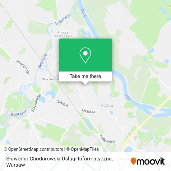 Sławomir Chodorowski Usługi Informatyczne map