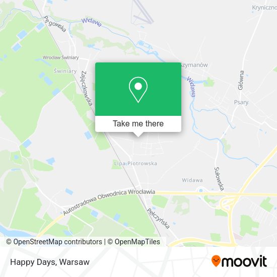 Happy Days map