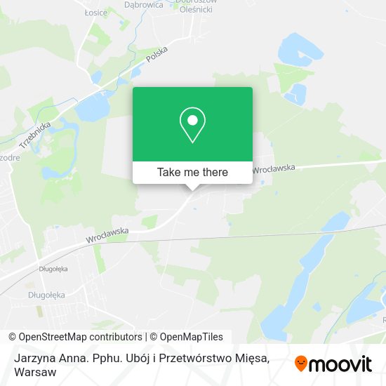 Jarzyna Anna. Pphu. Ubój i Przetwórstwo Mięsa map