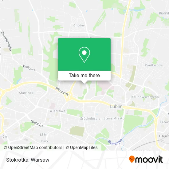 Карта Stokrotka