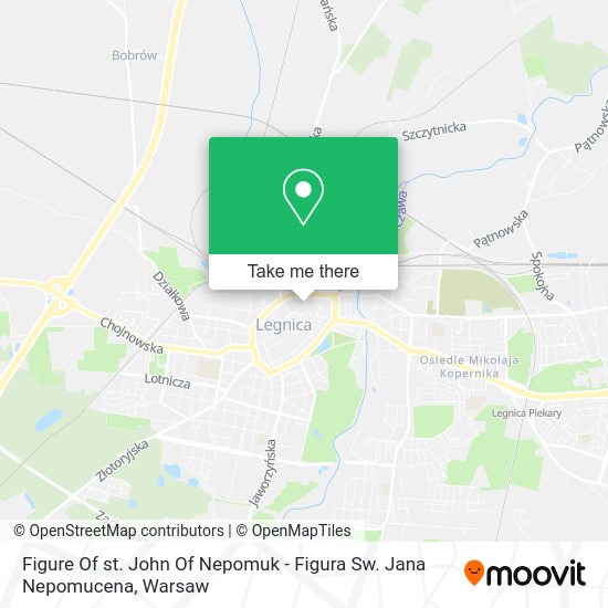 Figure Of st. John Of Nepomuk - Figura Sw. Jana Nepomucena map