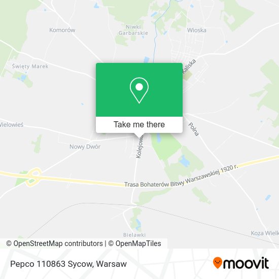 Pepco 110863 Sycow map